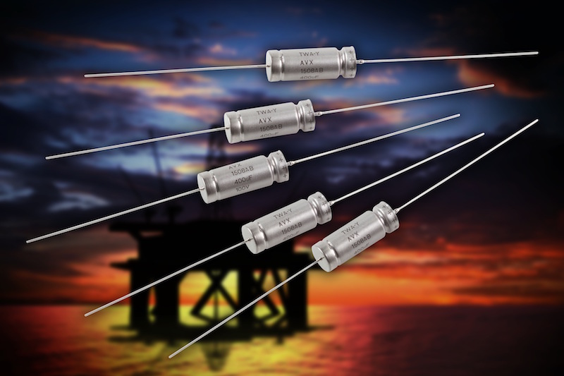 AVX extends 200°C wet tantalum capacitor series